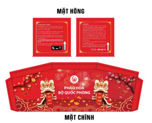 Vỏ hộp Pháo Hoa 75 Viên