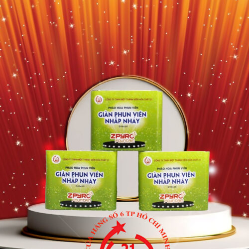 Giàn Phun Viên Nhấp Nháy 25 Ống