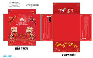 Vỏ Hộp Phao Hoa 100 viên